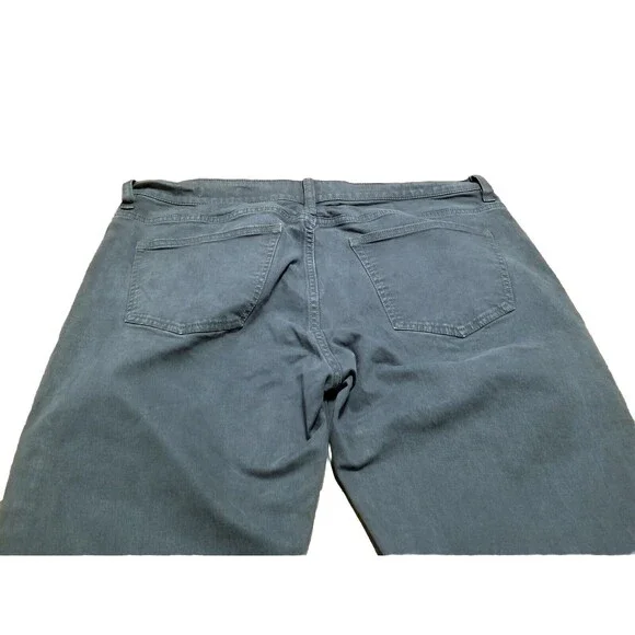 Flint & Tinder Pants Men 34x32 Slim Fit Gray 5-Pocket Straight Stretch (34x30.5) - Picture 4 of 7